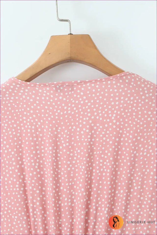 Midi A-Line Dress with Puff Sleeves - Quiet Confidence