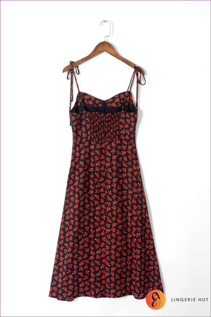 Midi Dress with Side Split - Confident Evenings for All Season, Bodycon, Cutout, Date Night,