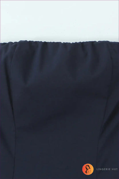 Midi Dress with Strapless Bodice - Garden Party Grace