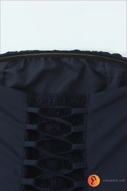 Midi Dress with Strapless Bodice - Garden Party Grace