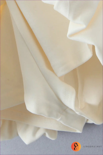 A-line Mini Dress with Bow Detail - Effortless Elegance - Dresses - All Season • Autumn • Casual • Evening Wear