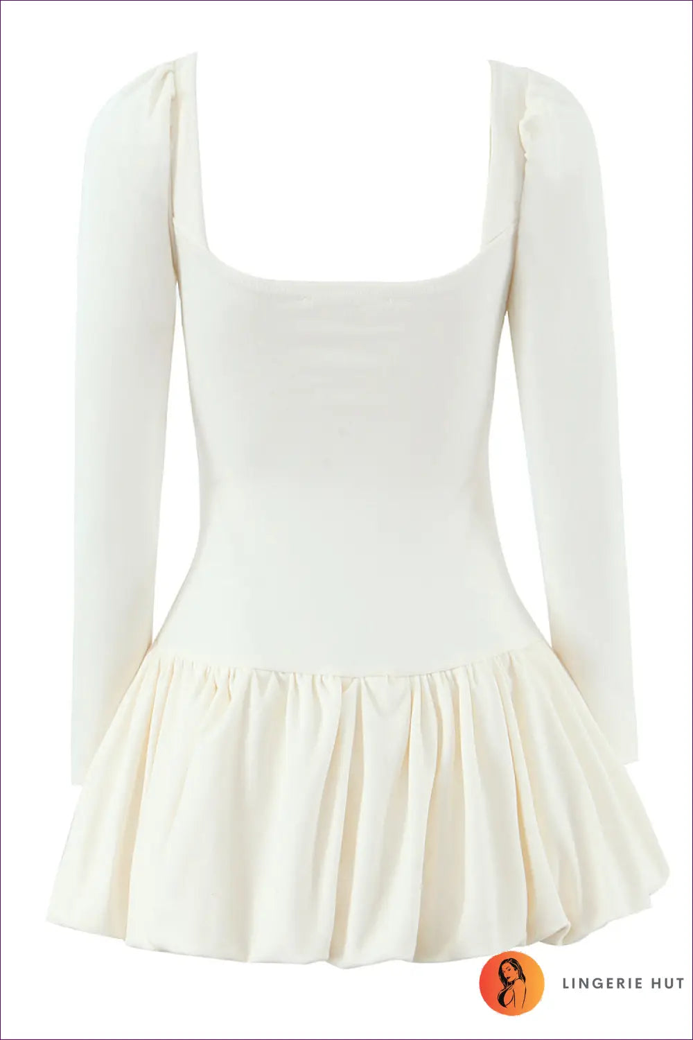 A-line Mini Dress with Bow Detail - Effortless Elegance - Dresses - All Season • Autumn • Casual • Evening Wear