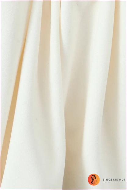 A-line Mini Dress with Bow Detail - Effortless Elegance - Dresses - All Season • Autumn • Casual • Evening Wear