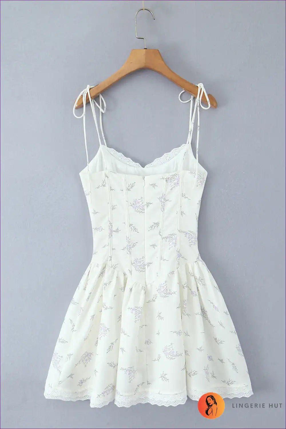 Mini Dress with Corset Detail - Date Night Allure for Corset, Date Night, Dress, Evening Wear, Floral