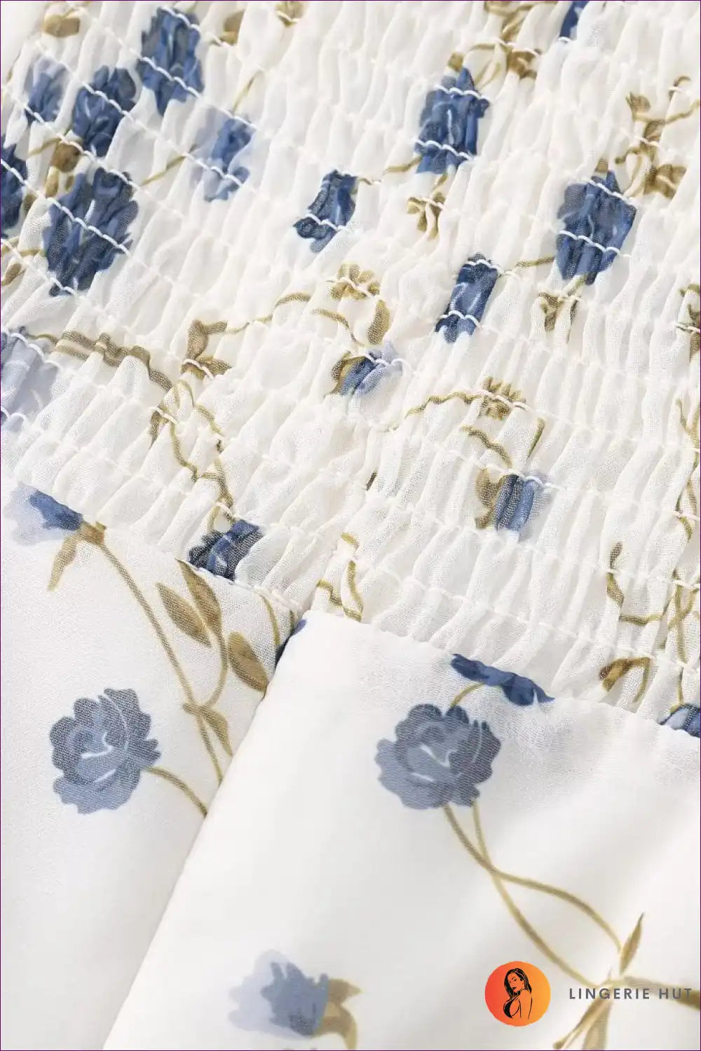 Mini Dress with Floral Print - Fresh Summer Spirit