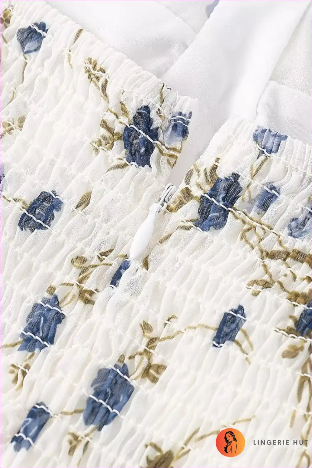 Mini Dress with Floral Print - Fresh Summer Spirit