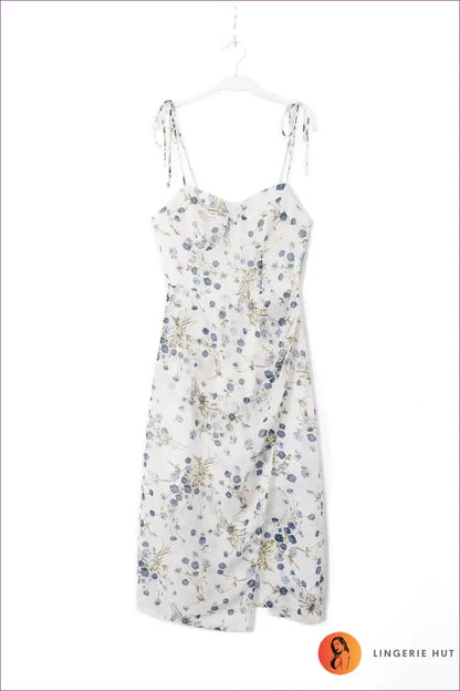 Mini Dress with Floral Print - Fresh Summer Spirit