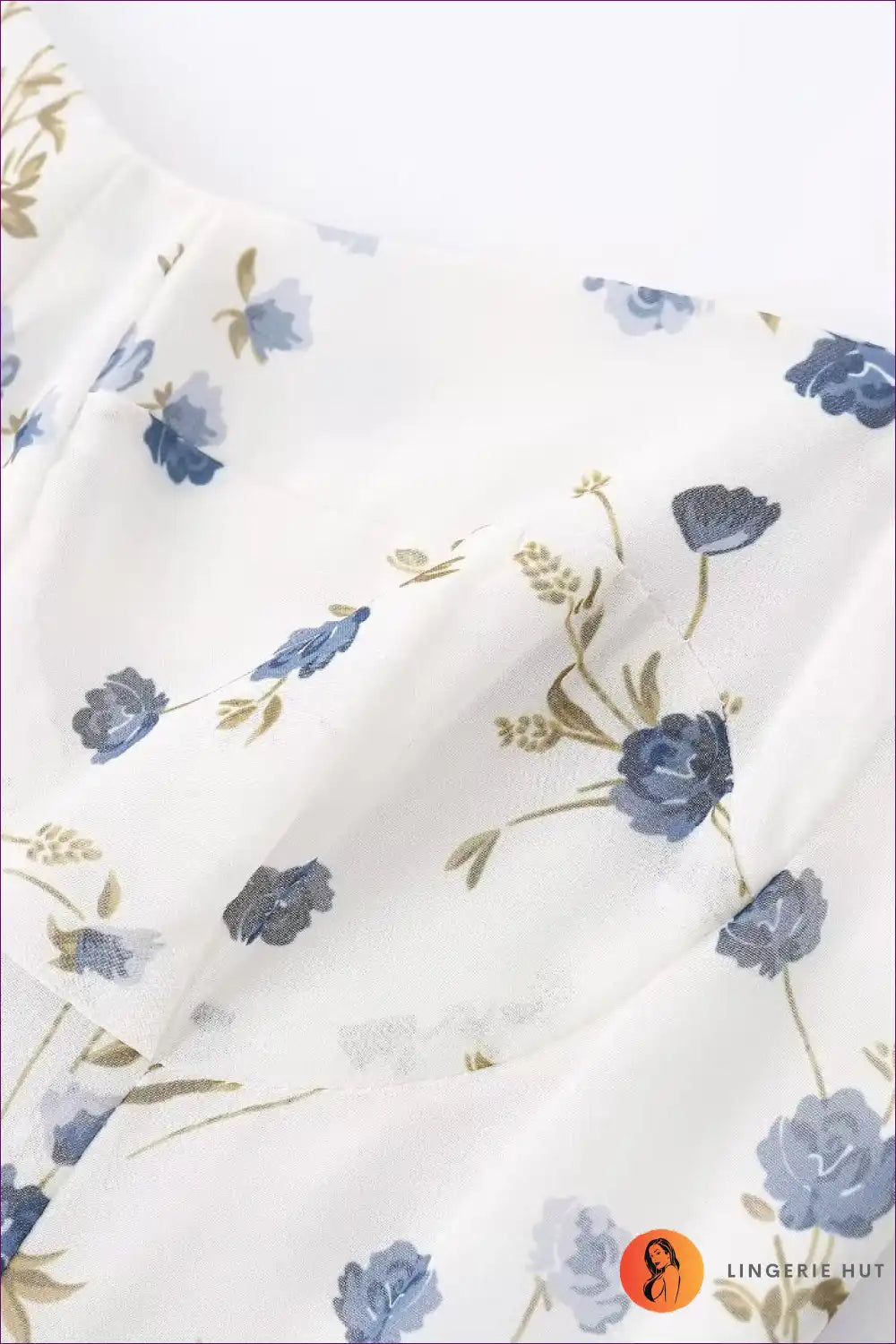 Mini Dress with Floral Print - Fresh Summer Spirit