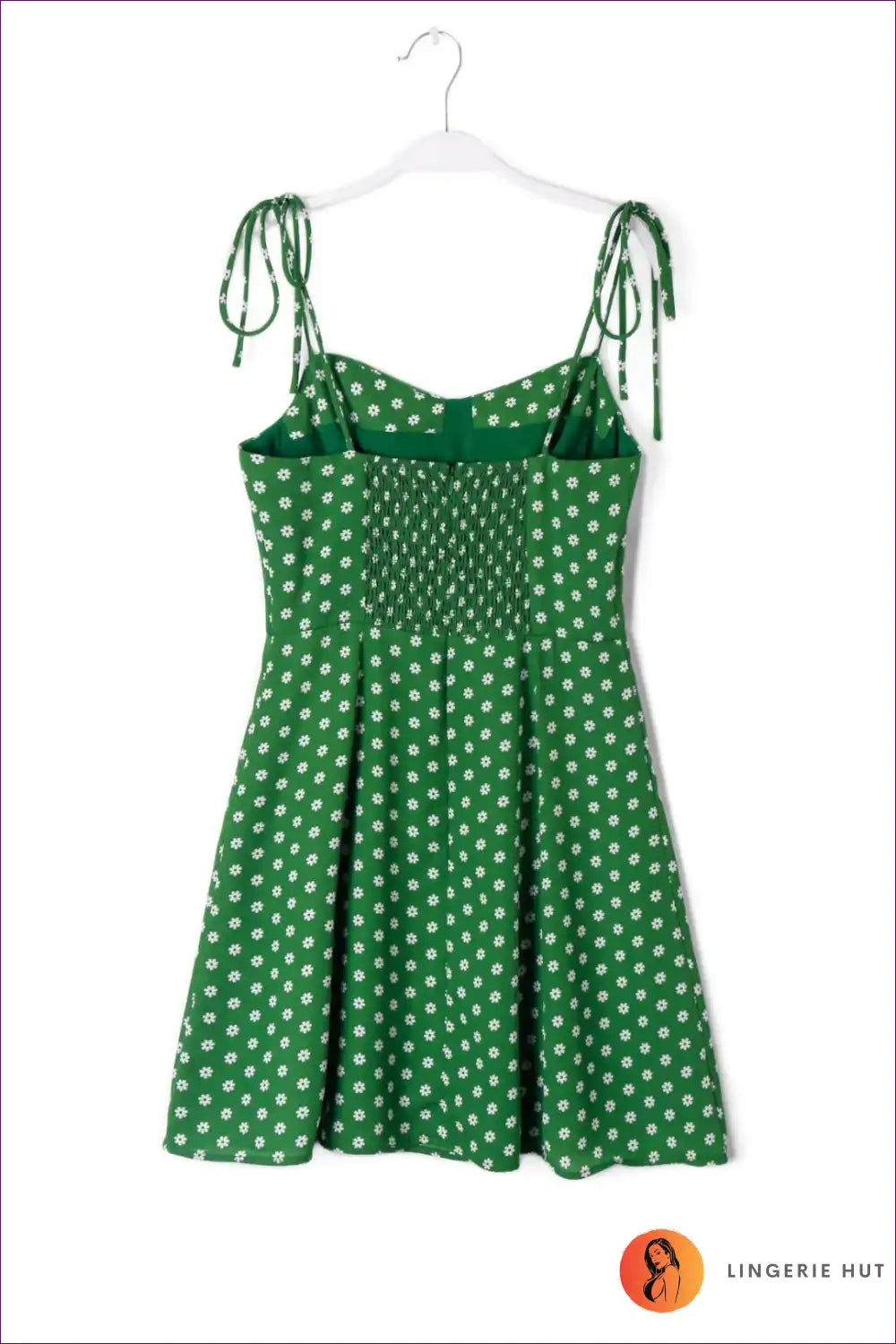 Mini Dress with Polka Dot Print - Playful Sophistication