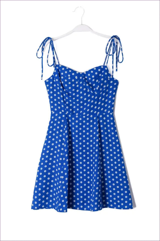 Mini Dress with Polka Dot Print - Playful Sophistication
