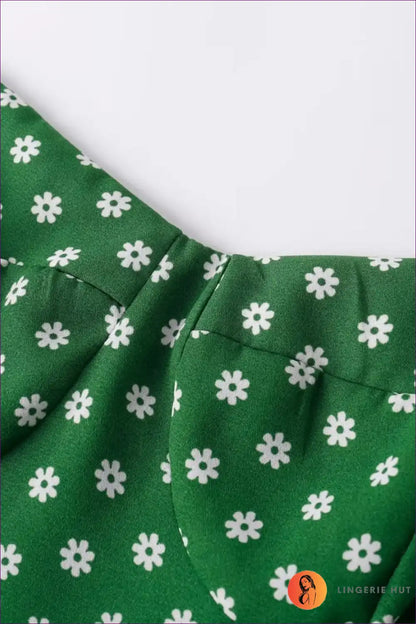 Mini Dress with Polka Dot Print - Playful Sophistication