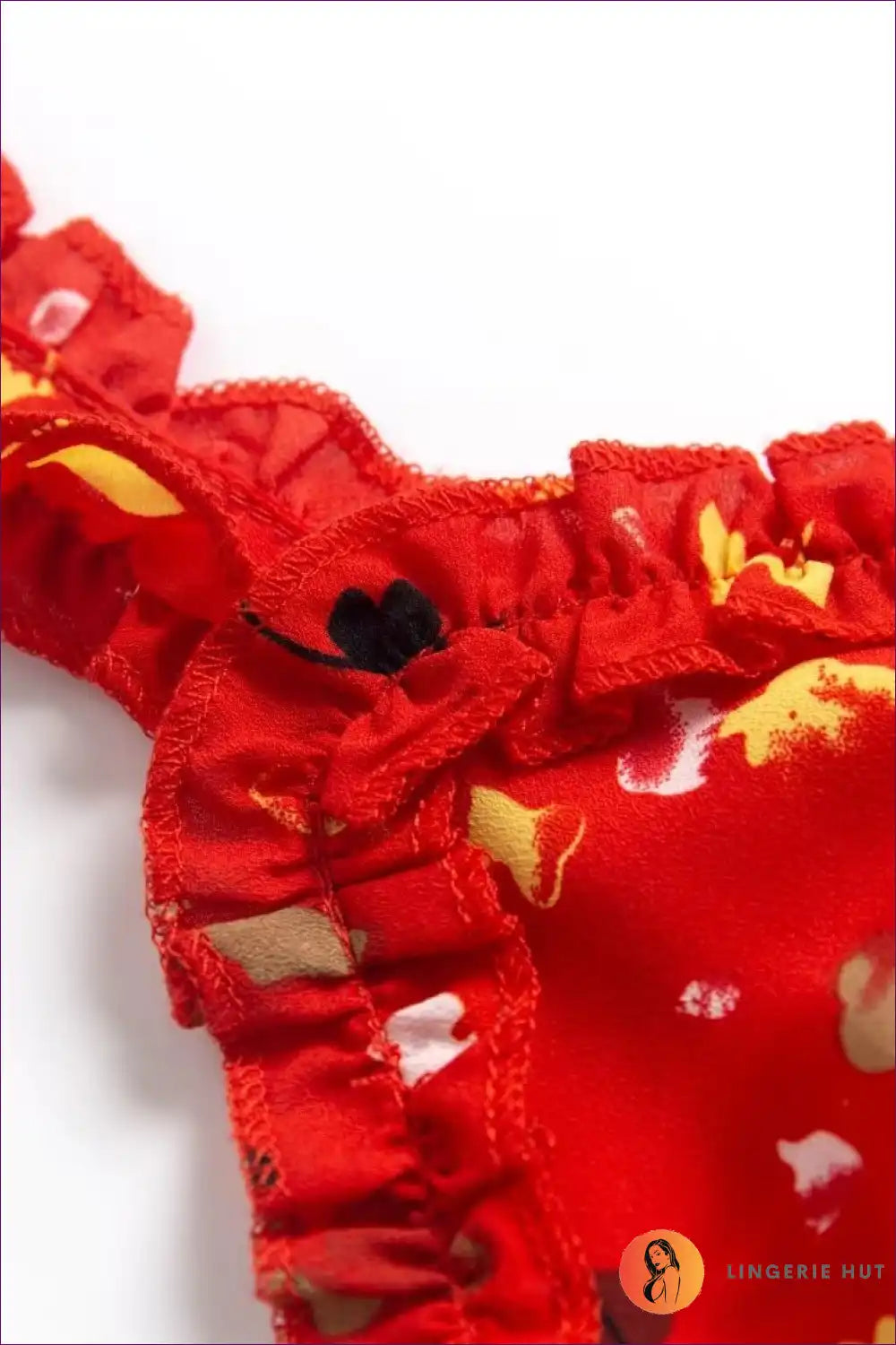 Mini Dress with Ruffle Hem - Date Night Confidence for Bodycon, Casual, Date Night, Dress, Floral