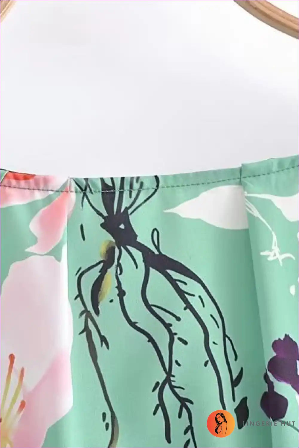 Mini Dress with Tie Sleeves - Garden Party Charm for A-line, Backless, Casual, Cutout,