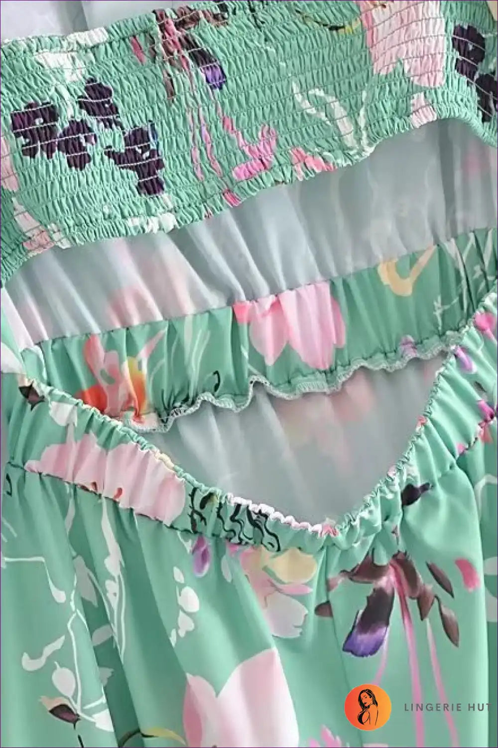 Mini Dress with Tie Sleeves - Garden Party Charm for A-line, Backless, Casual, Cutout,