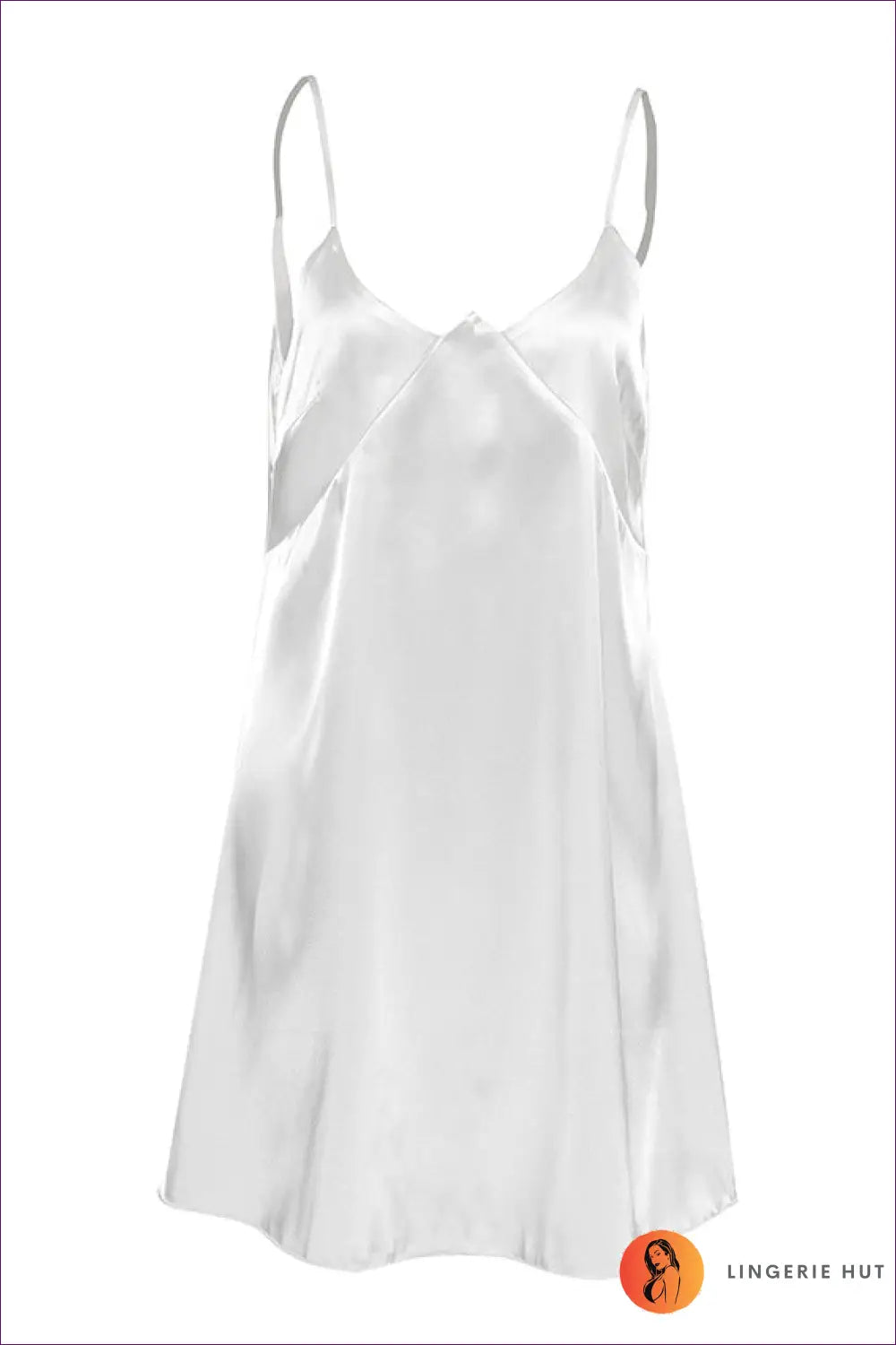Nightdress with Backless Silhouette - Effortless Grace - just in • Lace • Mini • Night - Lingerie Hut