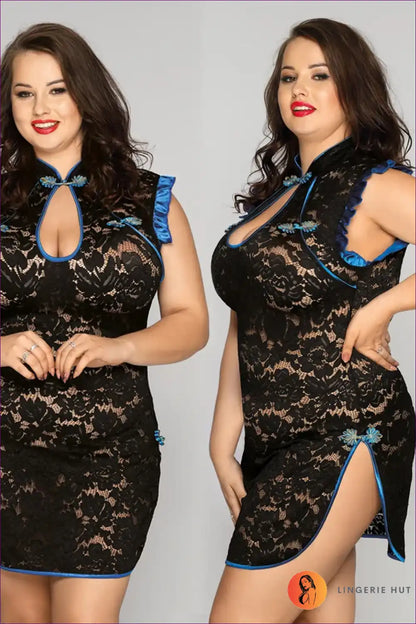 Nightgown Set with Lace Panels - Self-care Sunday for Boudoir, Halter, just In, Lace, Maxi