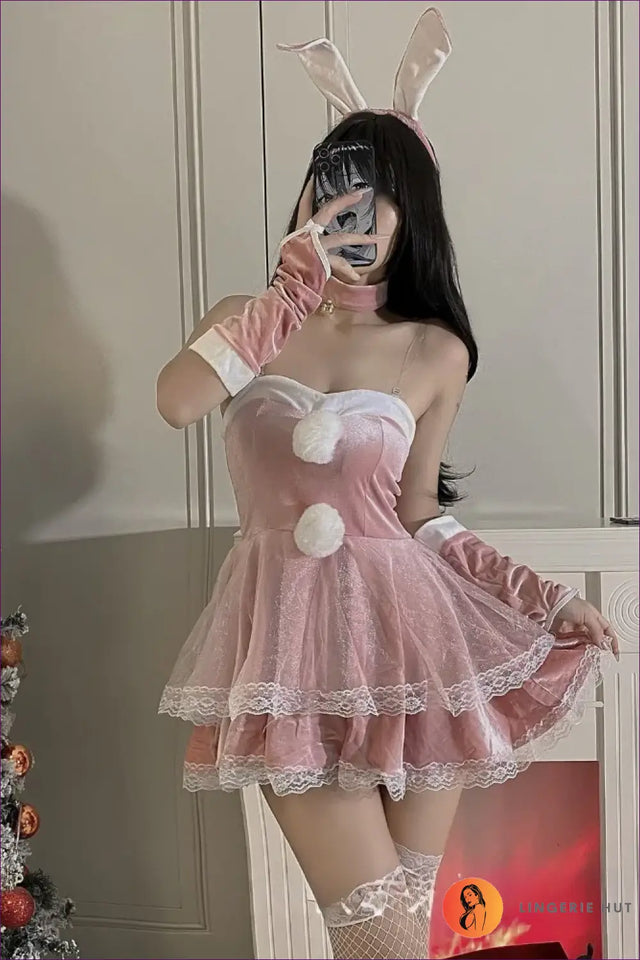 Nun Costume Dress with Cross Patch Cutout Bodice - Sinfully Sweet