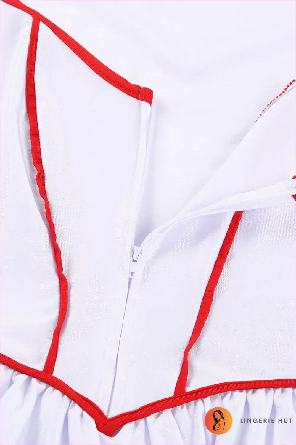 Nurse Costume with Belt and Headband - Playful Fantasy Escape for Boudoir, Costume, Date Night, Dress,