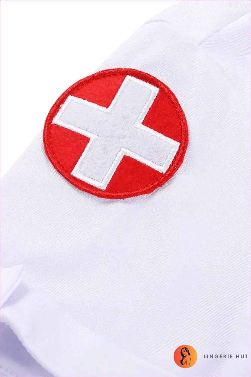 Nurse Costume with Belt and Headband - Playful Fantasy Escape for Boudoir, Costume, Date Night, Dress,