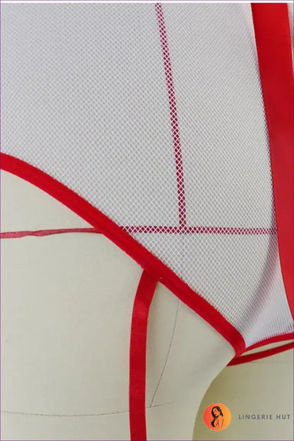 Nurse Costume with Sheer Mesh - Confident Dress Up - Garter • Halloween • just in • Lingerie - Hut