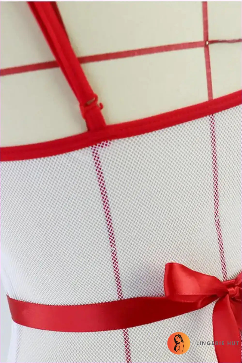 Nurse Costume with Sheer Mesh - Confident Dress Up - Garter • Halloween • just in • Lingerie - Hut