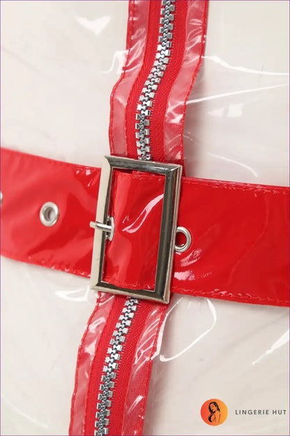 Nurse-inspired Leather Mini Dress & Accessories Lingerie Set for Boudior, Costume, Date Night, Evening Wear,