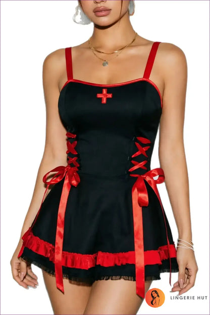 Nurse Uniform Costume - Flirty Role Play - Halloween • just in • Lingerie • Hut