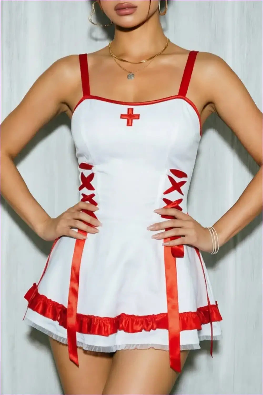 Nurse Uniform Costume - Flirty Role Play - C2 / s - Halloween • just in • Lingerie • Hut