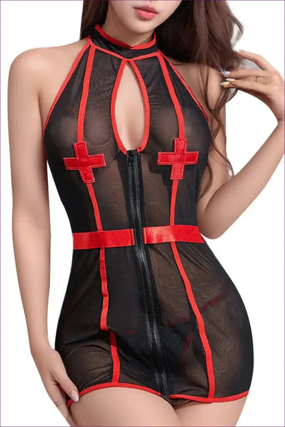 Nurse Uniform Costume - Private Role Play - 01 / one Size - Halloween • just in • Lingerie • Hut