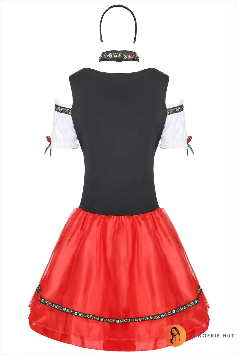 Oktoberfest Beer Maid Costume with Tutu Skirt - Playful Charm - just in • Party - Lingerie Hut
