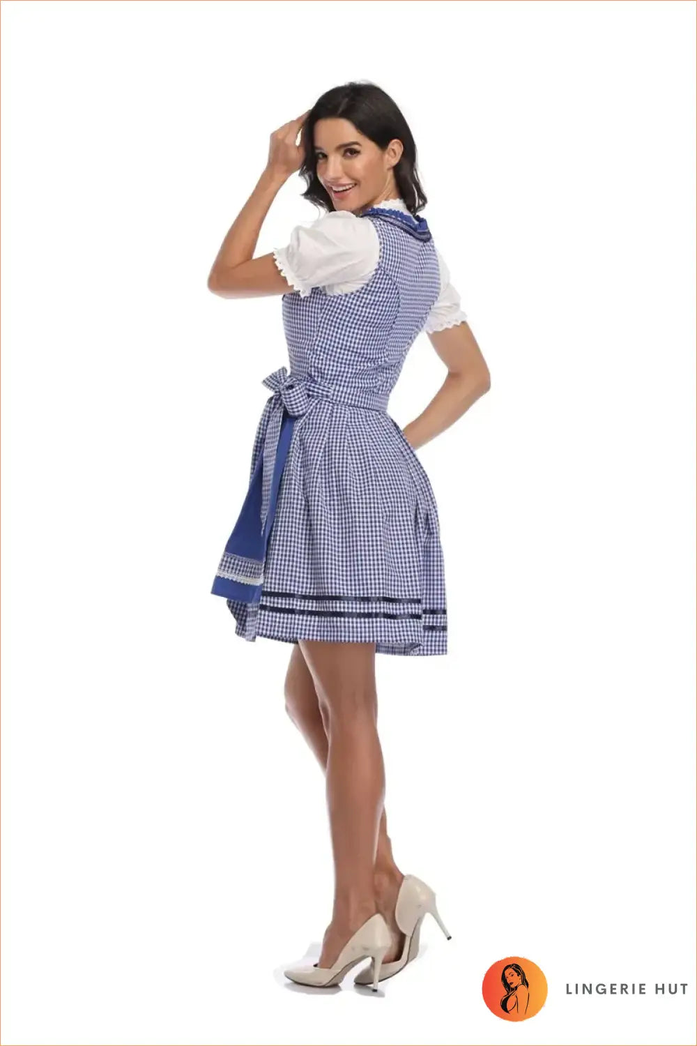 Oktoberfest Dirndl Costume with Corset Lace-up - Beer Hall Nights - Clubwear • just in • Night out • Lingerie Hut