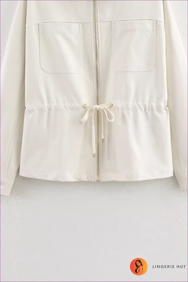 Co Ord Set with Collared Top & Wide-Leg Trousers - Effortless Ease