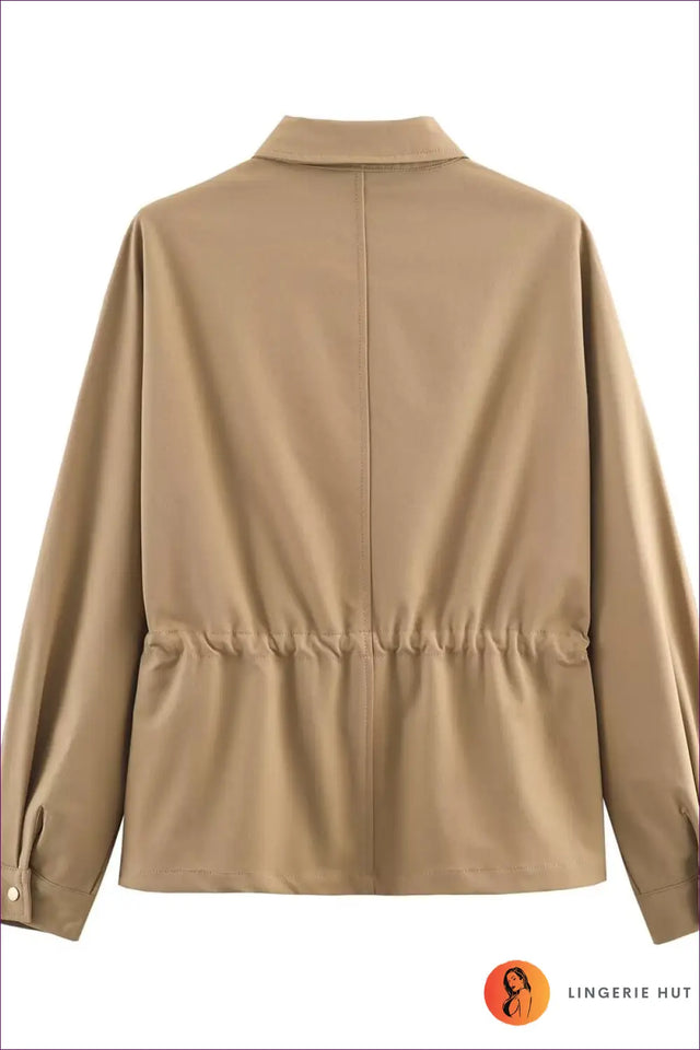 Co Ord Set with Collared Top & Wide-Leg Trousers - Effortless Ease