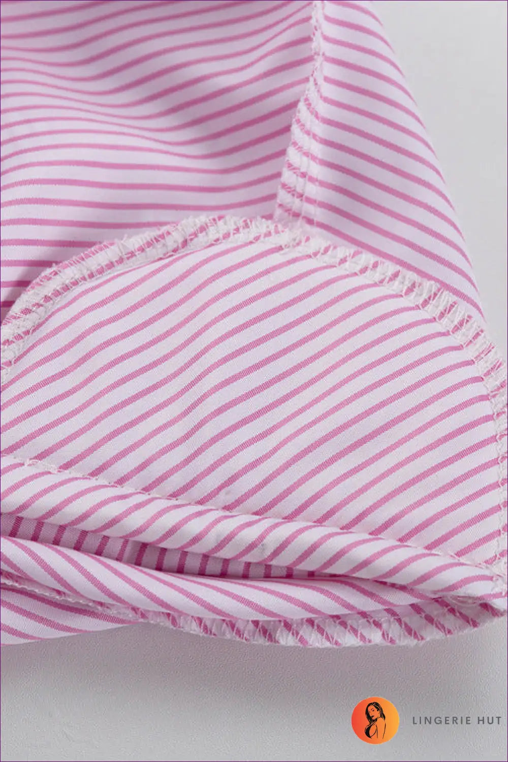 Co Ord with Striped Shirt & Sheath Skirt - Empowered Elegance - Outfit Sets - Lingerie Hut - Blouse • Cotton • Everyday