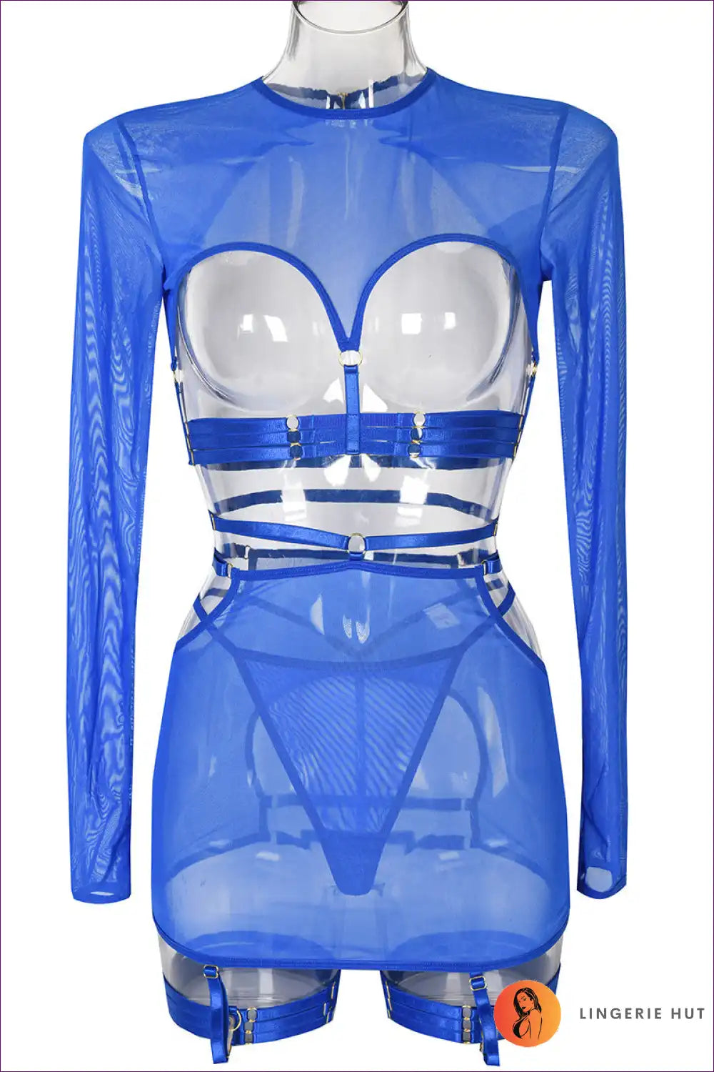 Outfit with Cut-out Details - Playful Fantasy for All Season, Boudoir, Cutout, Date Night, Evening Wear