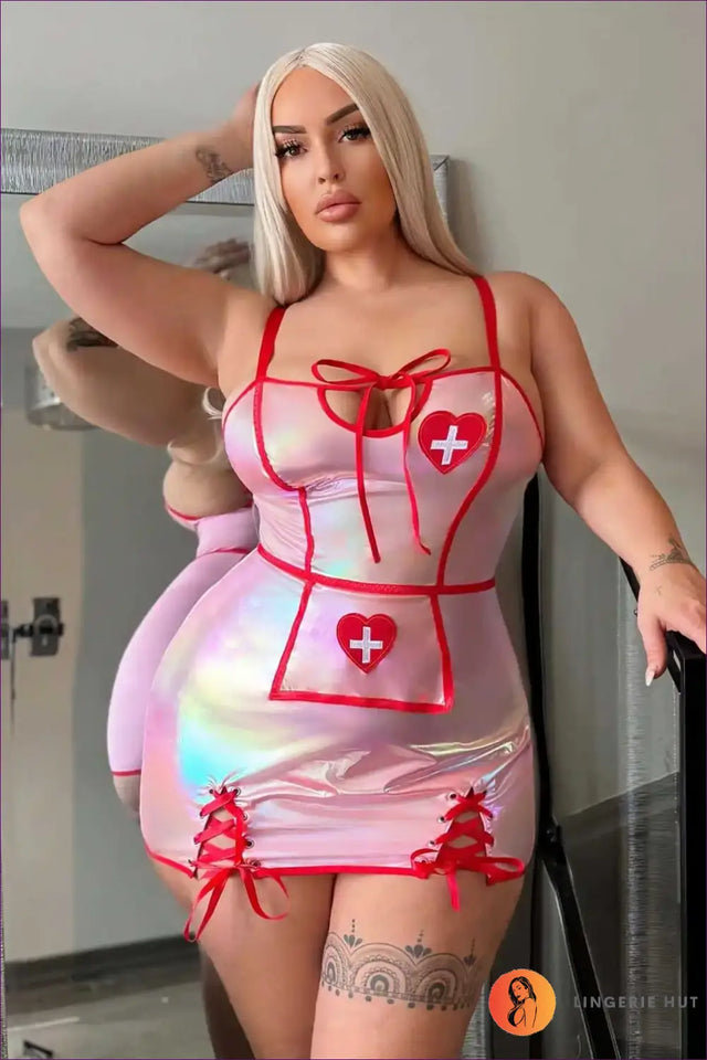 Plus Size Nurse Uniform Costume - Flirty Role Play