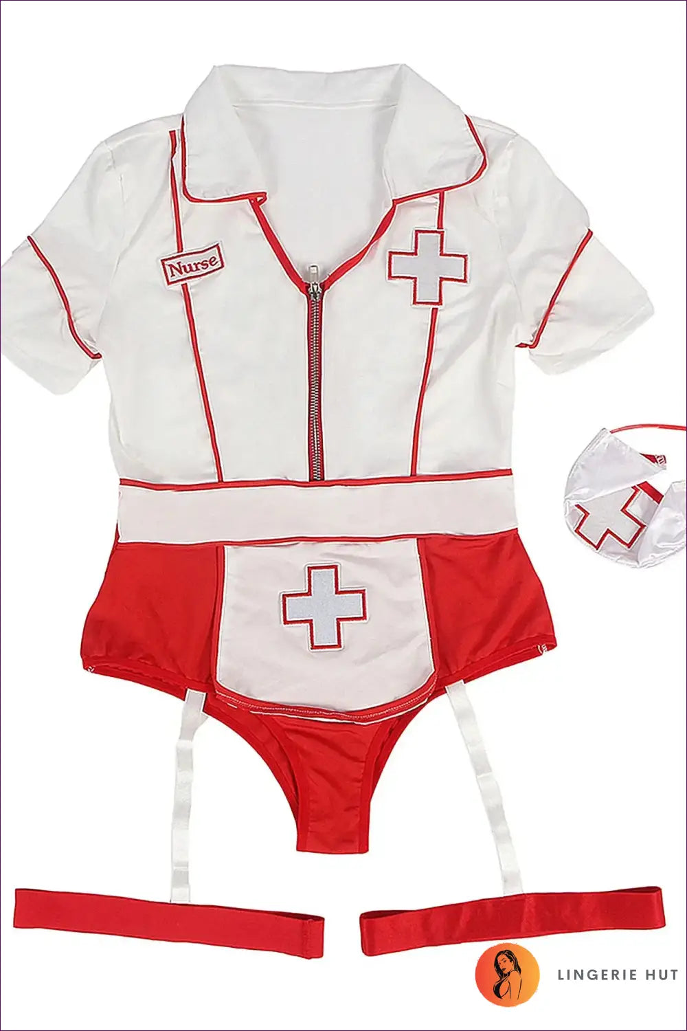 Plus Size Nurse Uniform Costume - Flirty Role Play - 01 / m - Halloween • just in • Lingerie • Hut