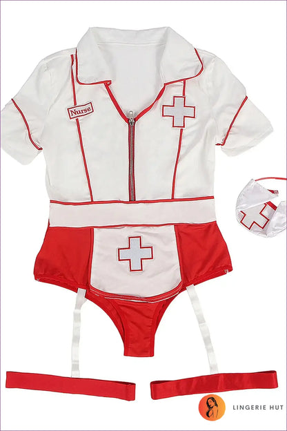 Plus Size Nurse Uniform Costume - Flirty Role Play - 01 / m - Halloween • just in • Lingerie • Hut