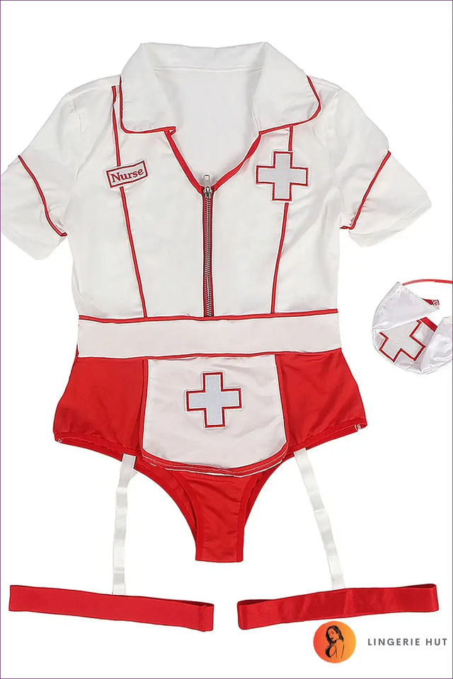 Plus Size Nurse Uniform Costume - Flirty Role Play