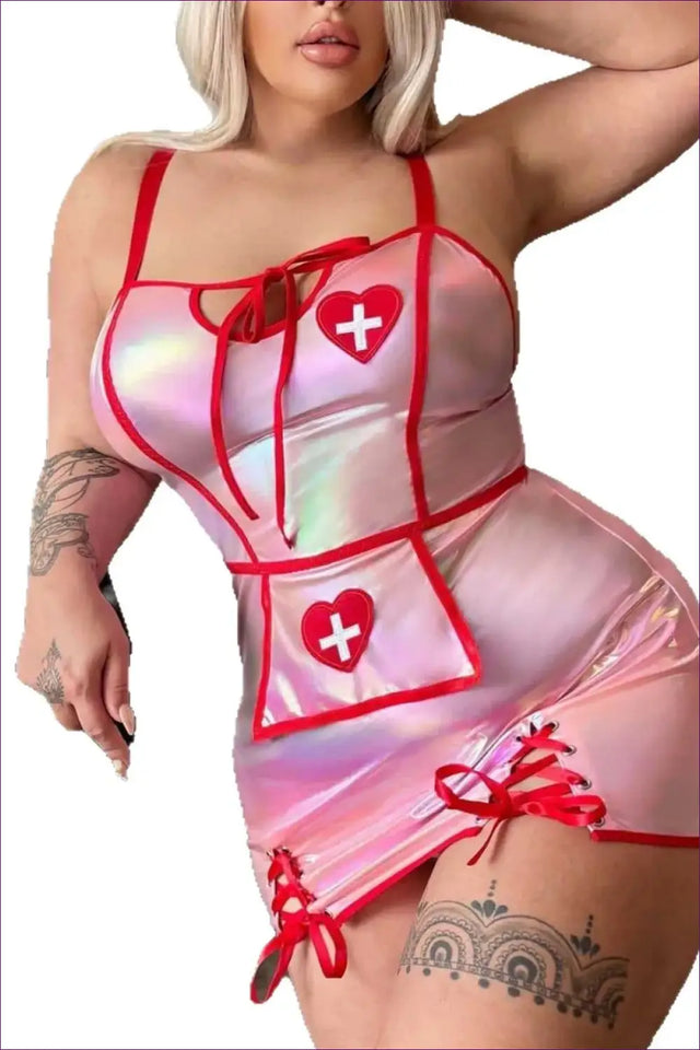 Plus Size Nurse Uniform Costume - Flirty Role Play