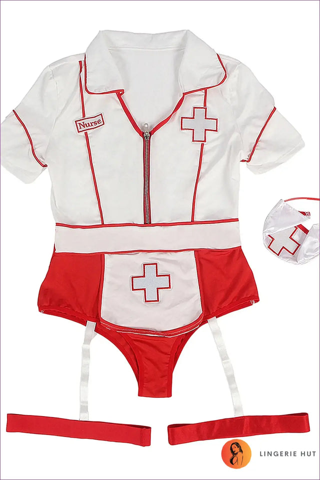 Plus Size Nurse Uniform Costume - Flirty Role Play