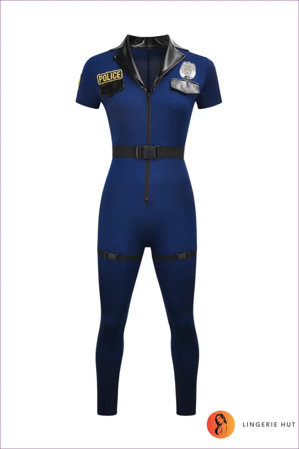Police Officer Costume with Accessories - Playful Authority for All Season, Boudoir, Clubwear, Costume,