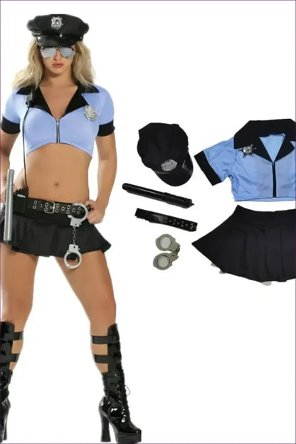 Police Officer Costume Outfit - Bold Role Play - Halloween • just in • Lingerie • Night out - Hut