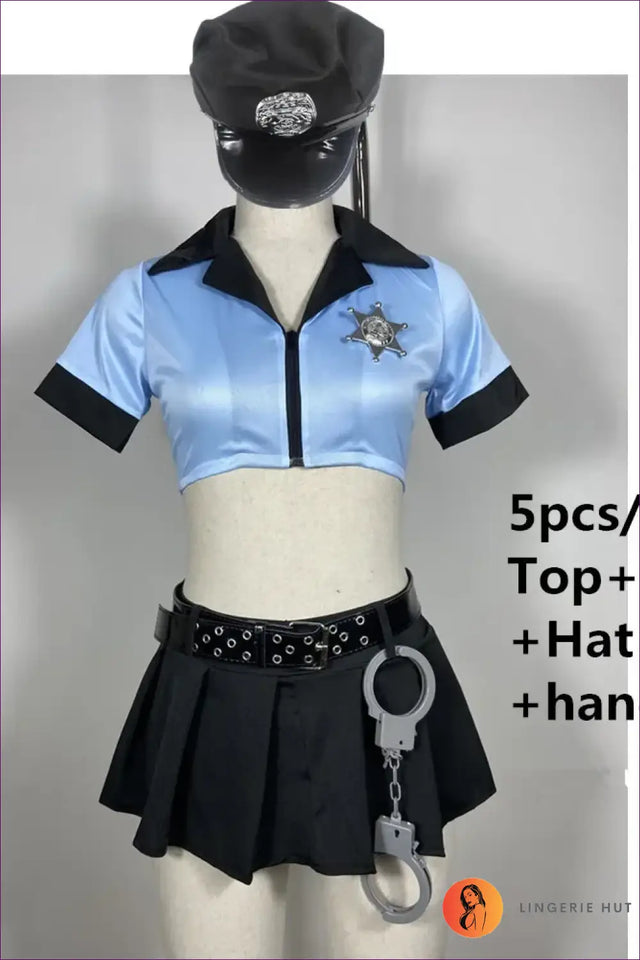 Police Officer Costume Outfit - Bold Role Play