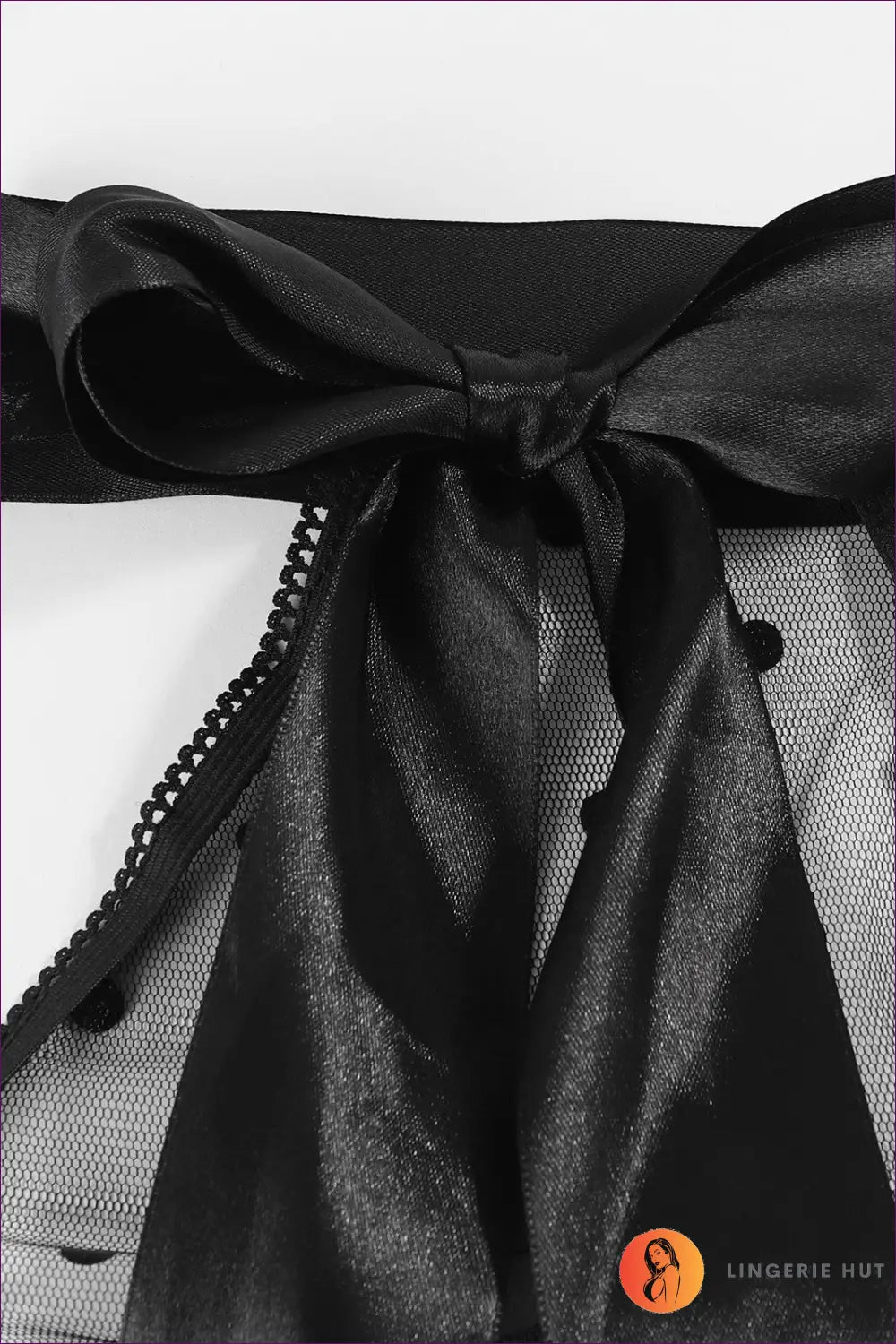 Polka Dot Mesh Bra Set with High-waist - Confidence Unveiled - Lingerie - Hut - All Season • Boudoir • Cutout