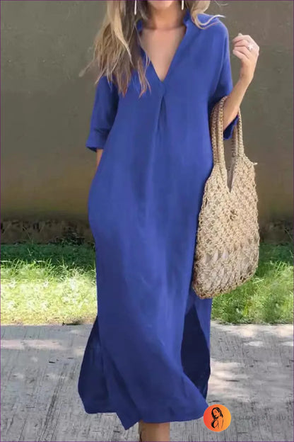 Relaxed Chic Maxi Dress – Effortless Elegance