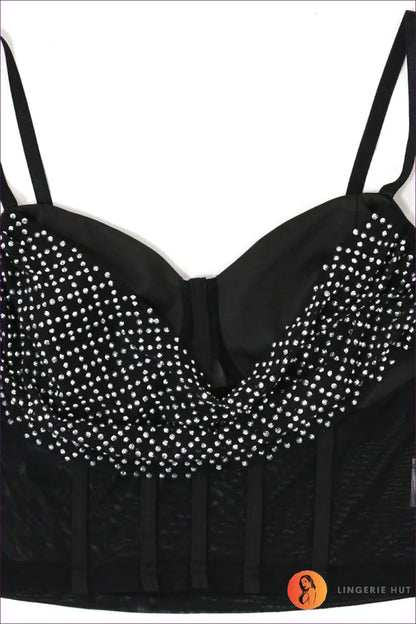 Rhinestone co Ord Set - Effortless Party Glamour - Clothing - Lingerie Hut - All Season • Clubwear • Date Night