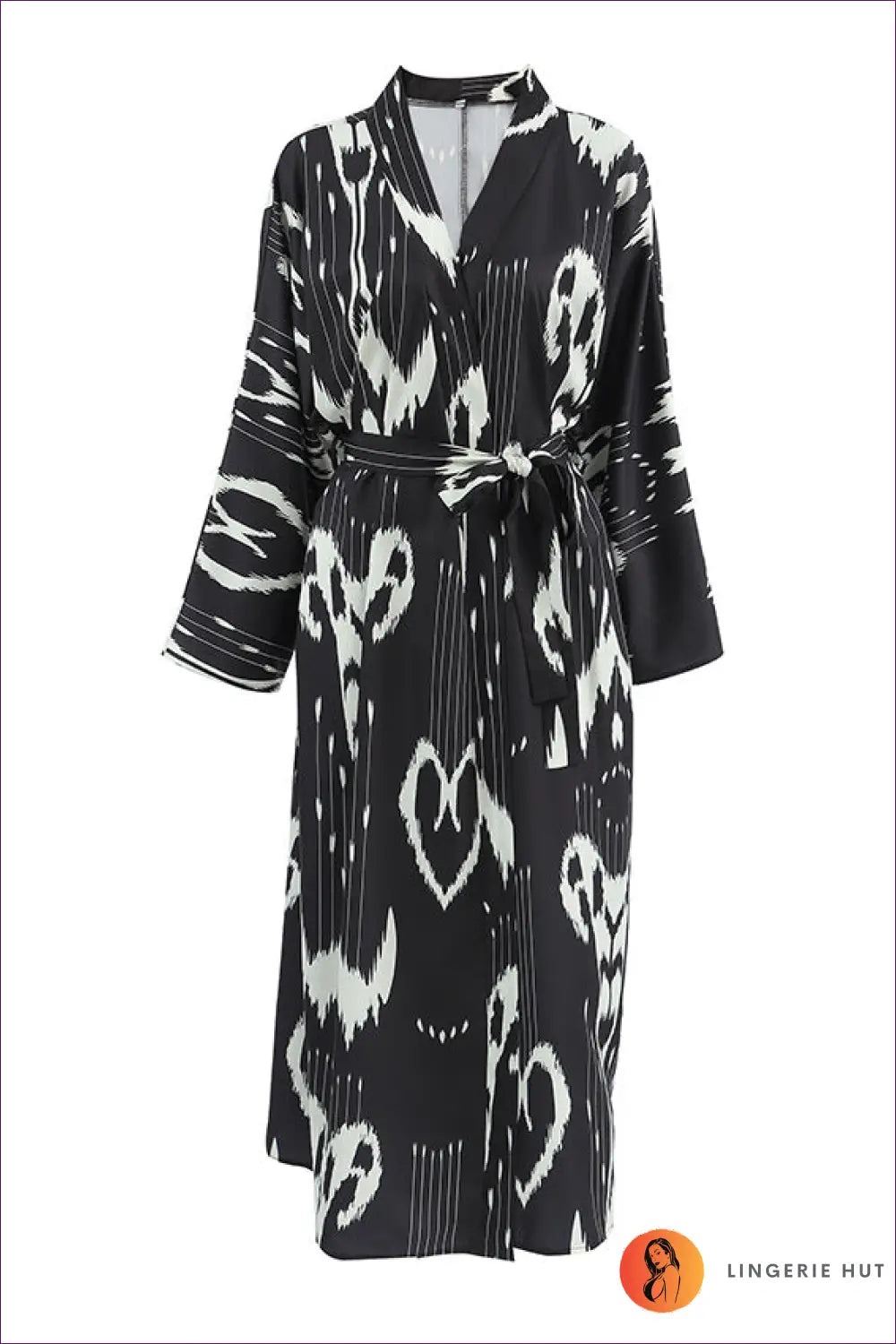 Robe with Tie Waist Detail - Effortless Grace - Casual • Everyday • just in • Maxi • Modest - Lingerie Hut