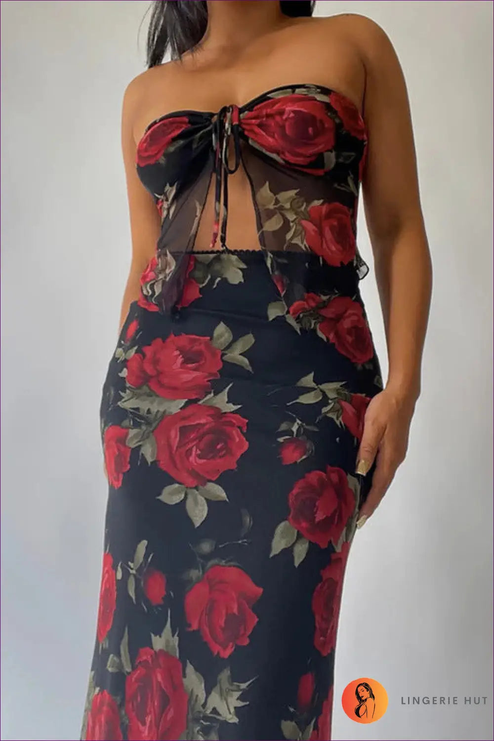 Romantic Rose Co-ord Set - Night Out Essential