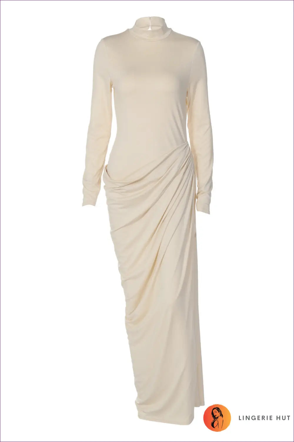 Ruched Maxi Dress - Understated Glamour - Dresses - Bodycon • Clothing • Everyday • Lingerie Hut